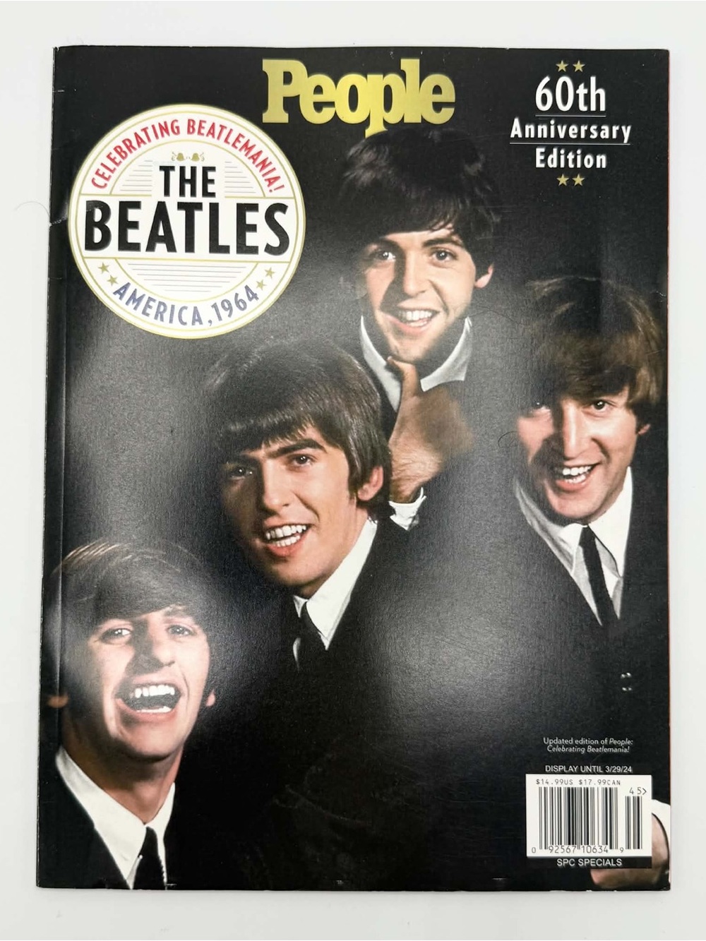 People 2024 magazine The Beatles 60th Anniversary Edition PAUL McCartney